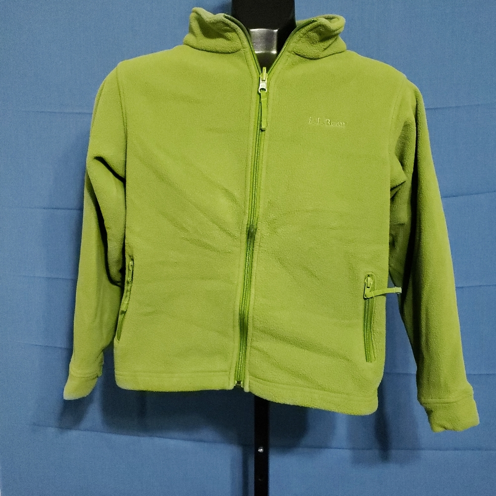 L.L. BEAN kids zip up fleece